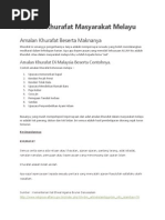 Download Amalan Khurafat Masyarakat Melayu  by IrianeyJaffry SN114172807 doc pdf