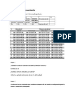 Tabla de Direccionamiento Practica 11.5.1