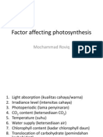 5# Plant Phy Fact Aff Photosyn