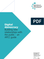 Digital Democracy, Building New Relationships With The Public For PCCs