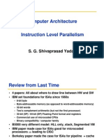 Computer Architecture Instruction Level Parallelism Techniques