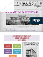 Servetifünun Edebiyatı