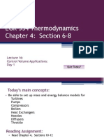 EGR 334 Lecture 16 Control Volume Applications Day1