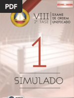 657 1 Simulado Oab 2fase Viii Exame Dir Administrativo