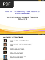 Download TroubleshootingBest Practices for ReadUnread Marks by net2ravi SN114204915 doc pdf