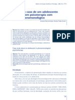 Estudo de Caso de Um Adolescente Atendido Em Psicoterapia