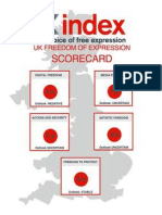 Index on Censorship UK free speech scorecard