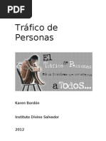 Informe de Trata de Personas