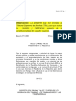 91909006 Ley Organica Del Trabajo Los Trabajadores y Las Trabajadoras