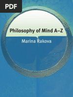 Rakova - Philosophy of Mind.A-Z