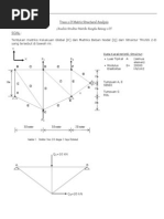 Download Analisis Struktur Rangka Batang 2D - Stiffness Matrix Assemblage by Yoppy Soleman by Yoppy Soleman SN114251047 doc pdf