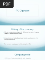 ITC Cigarettes