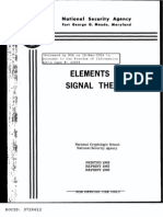 Elements of Signal Theory