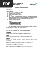 Padrão de Formatação da RAD 2012