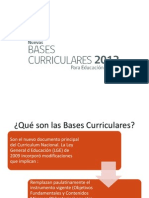 Bases Curriculares 2012