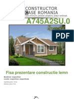 Fisa de Prezentare Lemn - Antecalculatie A745A2SU.0 (Nespecificat, Nespecificat, Nespecificata) (WWW - Planuri-Casa - Ro) - Orientare Normala