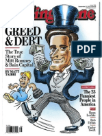 Mitt Romney - Greed & Debt