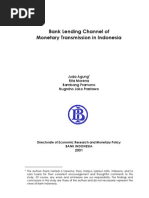 Download Bank Lending Channel of Monetary Transmission in Indonesia by njprastowo SN11426987 doc pdf