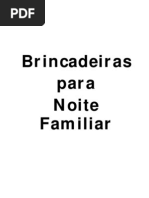 Brincadeiras Para Noite Familiar
