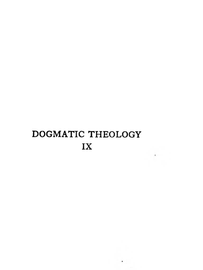 Dogmatic Theology - IX - The Sacraments (02) - Pohle - Preuss 
