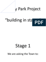 Fleury Park Project "Building in Stages"