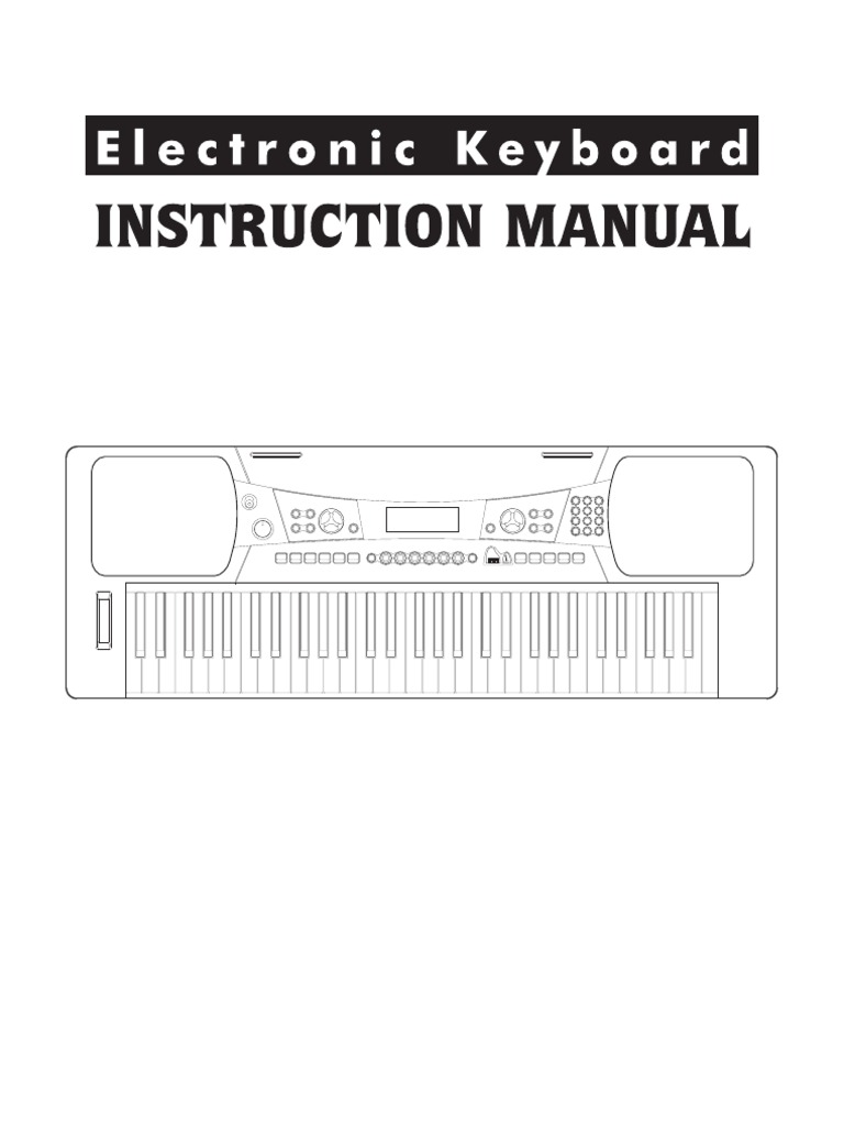 Manual Piano PDF Usb Chord (Music)