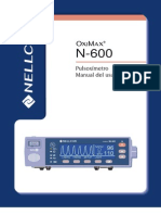 Manual de Operador Nellcor Oximax 600