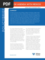 Download A New Agenda With Mexico  A Wilson Center Policy Brief by The Wilson Center SN114299502 doc pdf