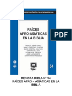 Ribla 54 - Raices Afro-Asiaticas en La Biblia