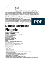 Donald Barthelme - Regele