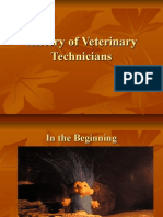 History of Veterinary Technicians