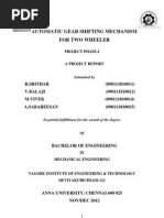 Download Automatic Gear Shifting Mechanism for Two Wheeler by Vivek Don SN114326649 doc pdf