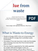 Value From Waste