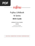 Fujitsu Lifebook N Series: Bios Guide