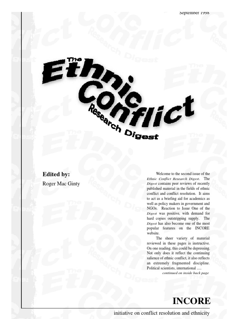 Incore: Edited by | PDF | Ethnic Groups | Race (Human Categorization)