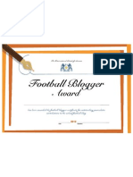 Football Cert