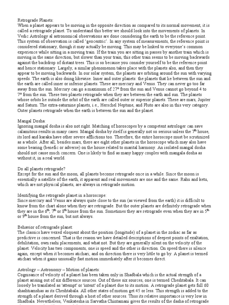 Retrograde PDF The