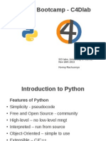 Python Bootcamp Slides