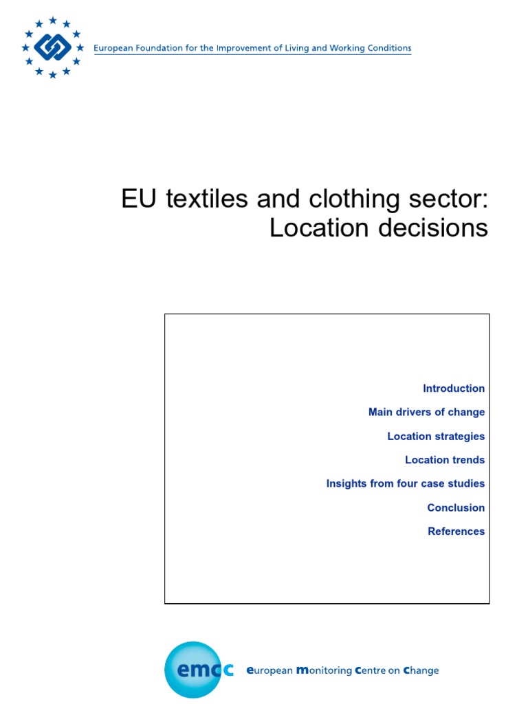 Textile Location PDF Outsourcing Supply Chain