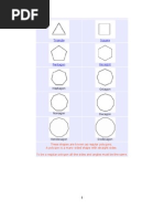 Triangle Square: Heptagon Octagon