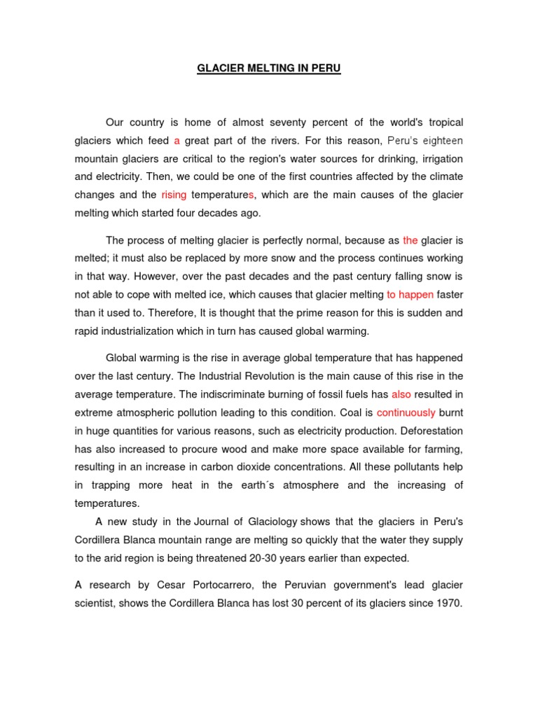 Why are glaciers important picture