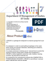 Department of Management of Studies, IIT Delhi: Presents