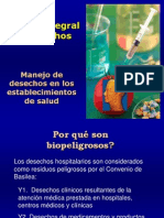 1.Manejo de Desechos en Los Establecimientos de Salud