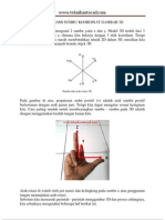 Memahami Sumbu Koordinat Gambar 3D PDF