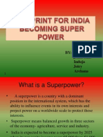 Blueprint For India Becoming Super Power