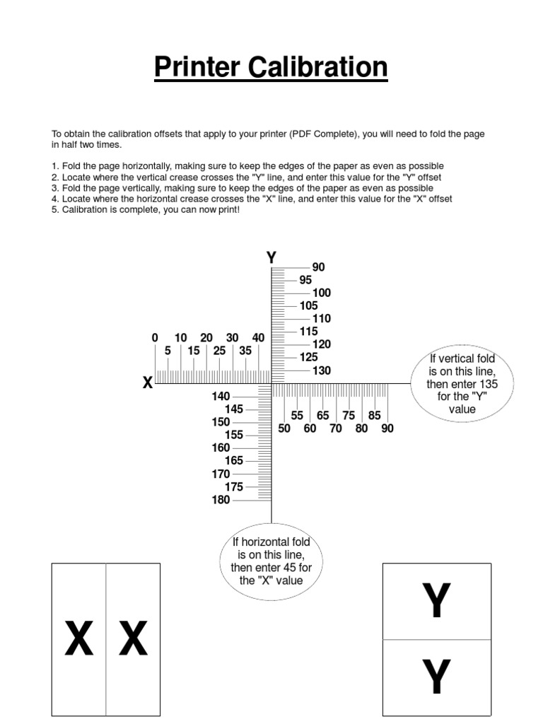 Printer GUI Calibration Guide | PDF