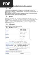 La formule de Numération  sanguine