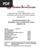 LAB 4 - Sensory Evaluation of Food Products