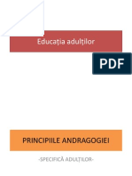 EducaLŤia Adultilor