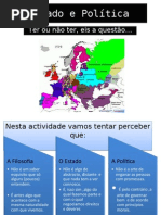 ESTADO E POLÍTICA - CLUBE DE FILOSOFIA